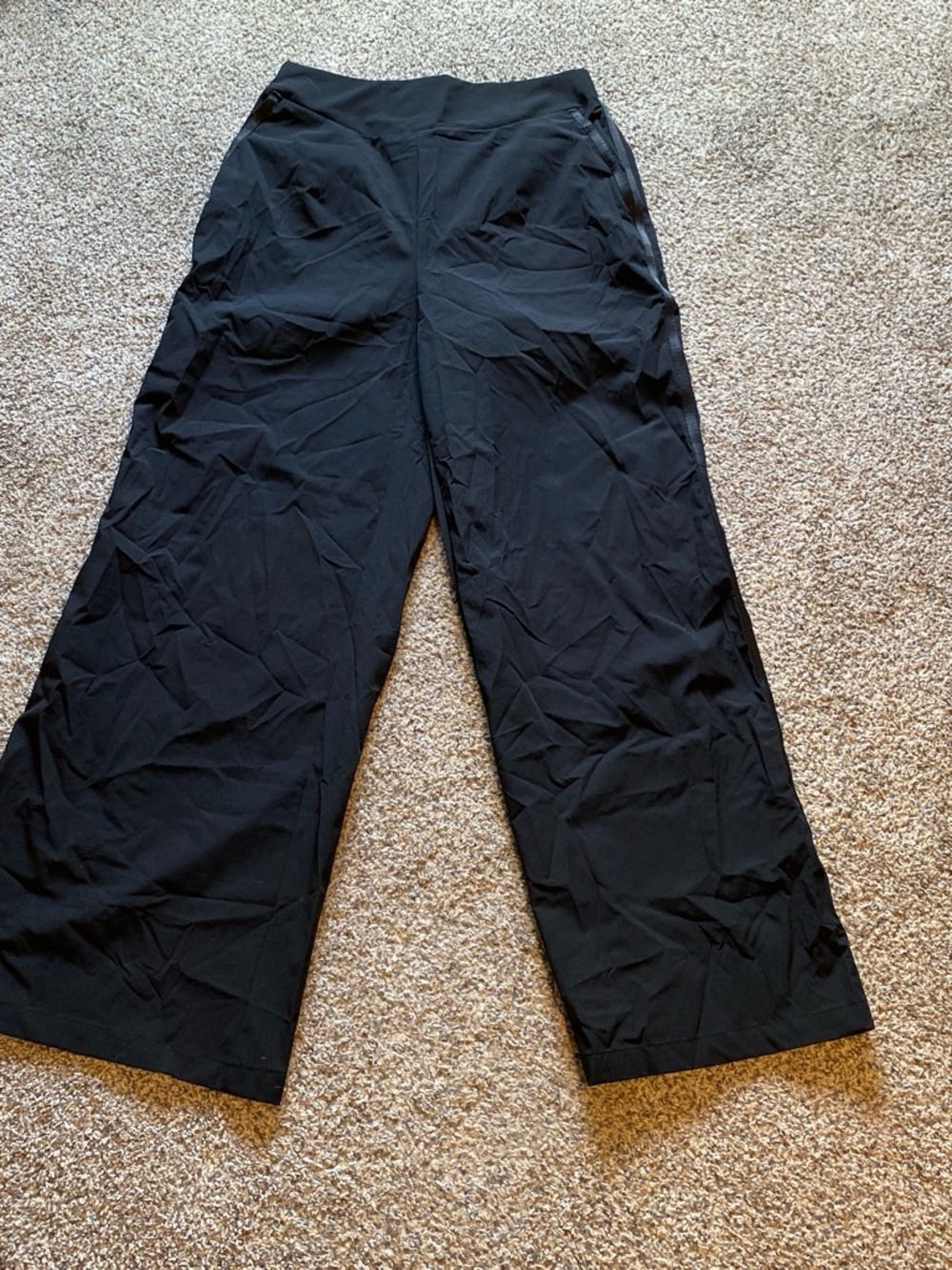 HALARA NWT Women’s Black Wide-Leg High-Waist Pants Size Medium